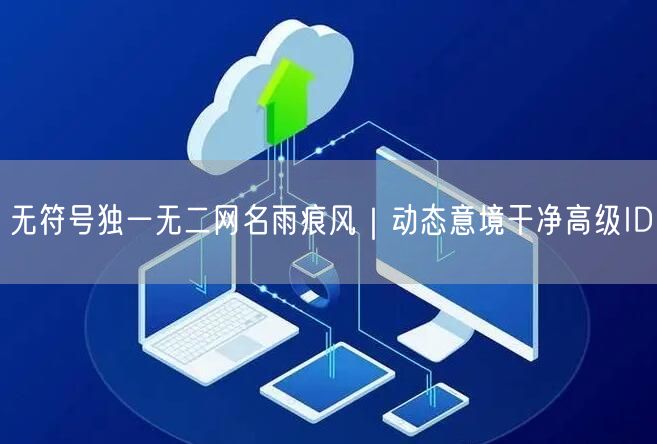 无符号独一无二网名雨痕风|动态意境干净高级ID